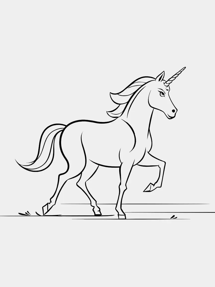 llustration of a unicorn llustration of a unicorn